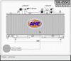 AHE 109.055/O Radiator, engine cooling